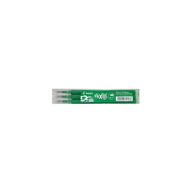 1 REFILL FRIXION PILOT BALL 0,7 VERDE BLS-FR7-G-S3 UNA RICARICA