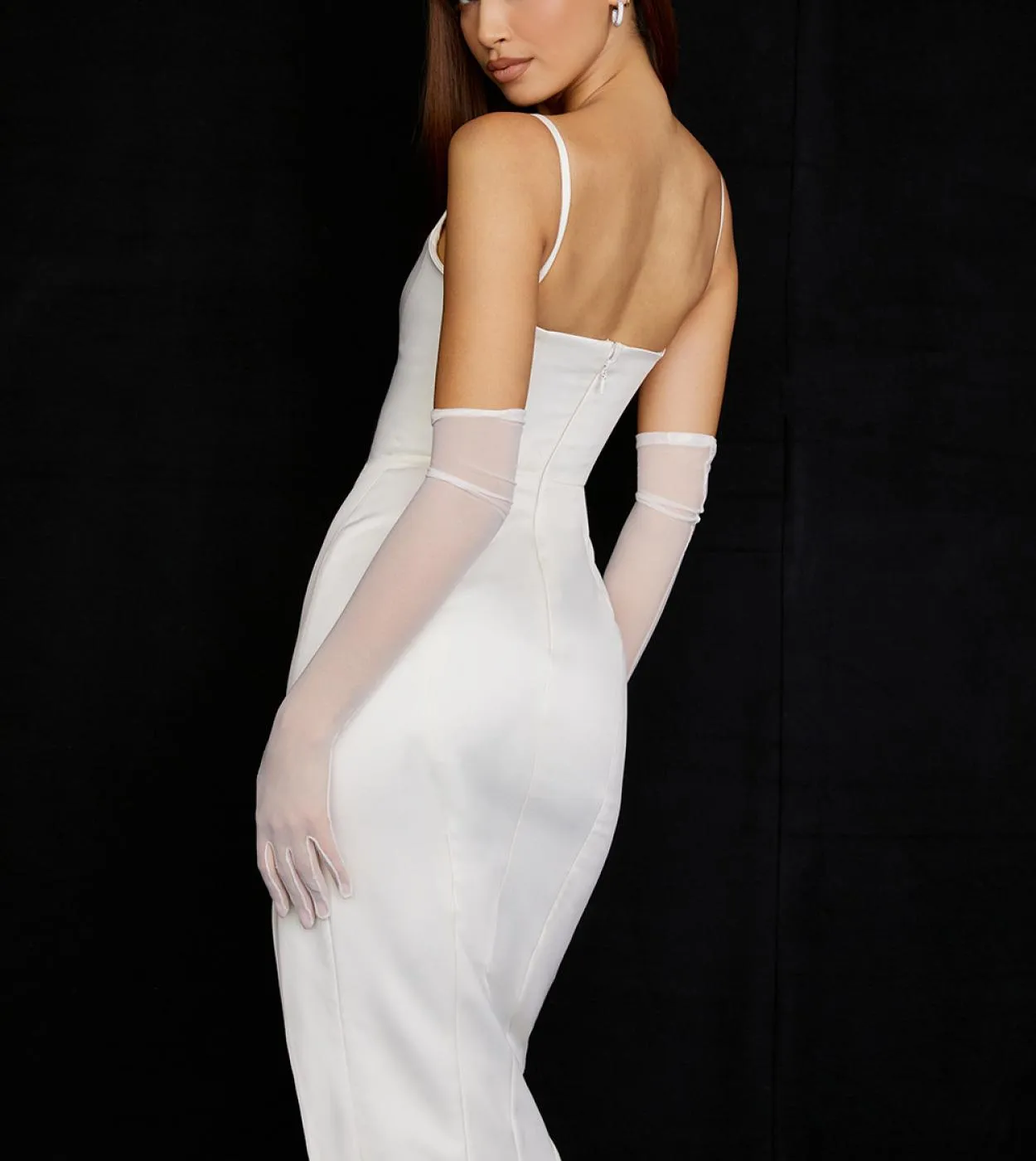 2023 di Modo di Estate Della Bretella Abiti Midi Fessura Backless delle Donne Sottile Aderente Gonna di Colore Solido Stretto El