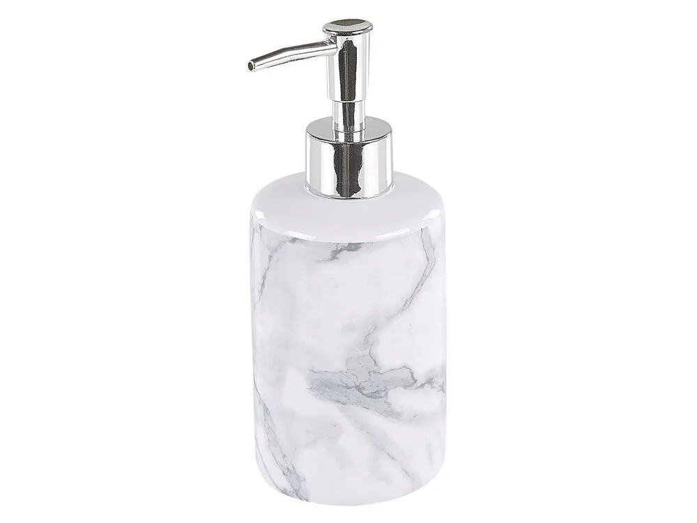 4-Piece Bathroom Accessories Set ARAUCO Ceramic White