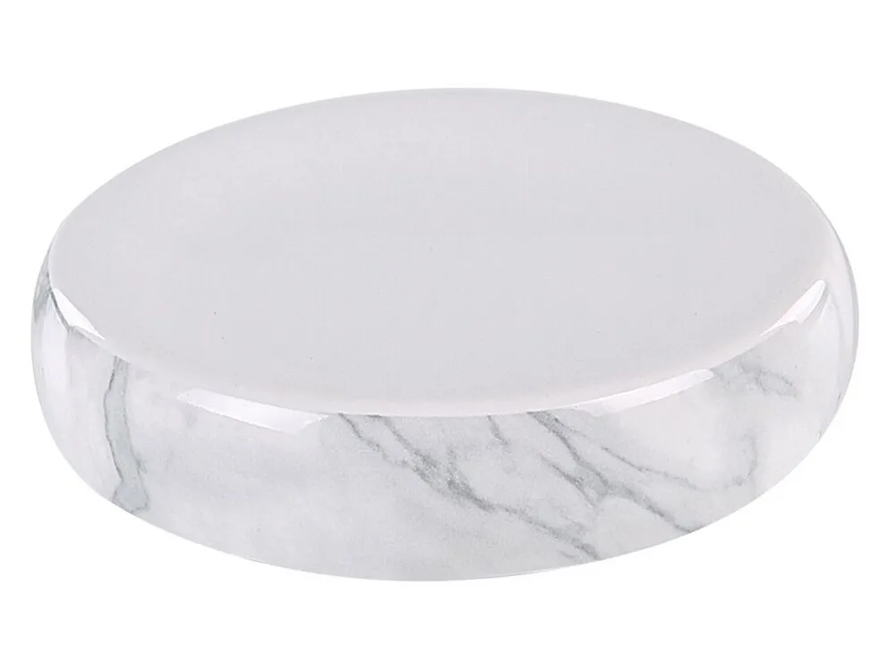 4-Piece Bathroom Accessories Set ARAUCO Ceramic White