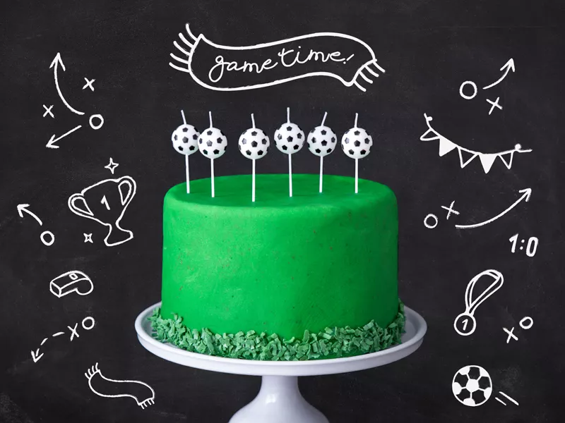 6 candeline calcio