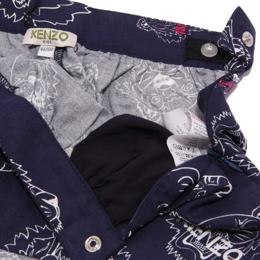 6951K gonna pantalone bimba GIRL KENZO KIDS divided skirt