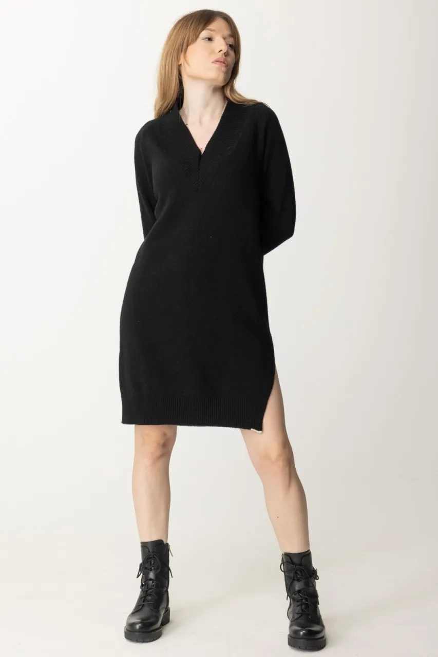 Abito in maglia Thea Nero