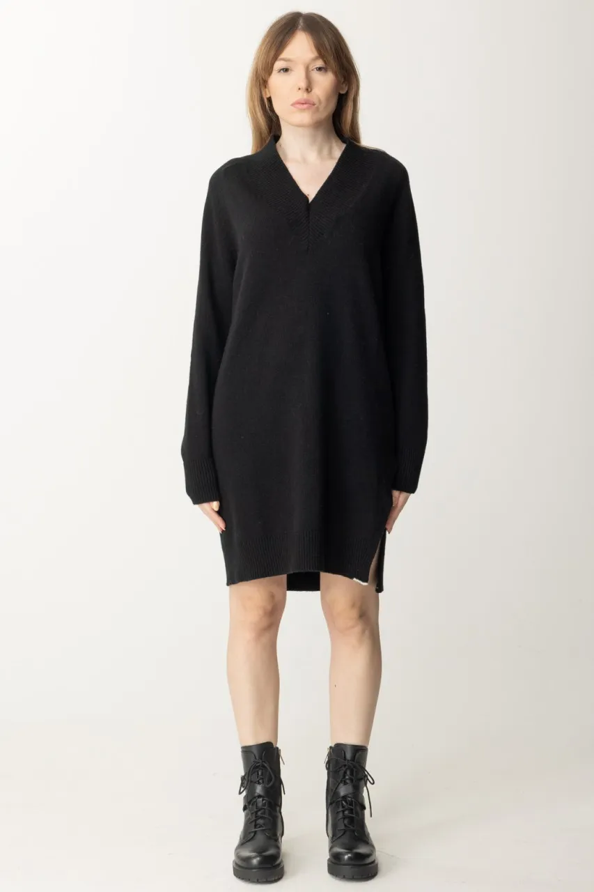 Abito in maglia Thea Nero
