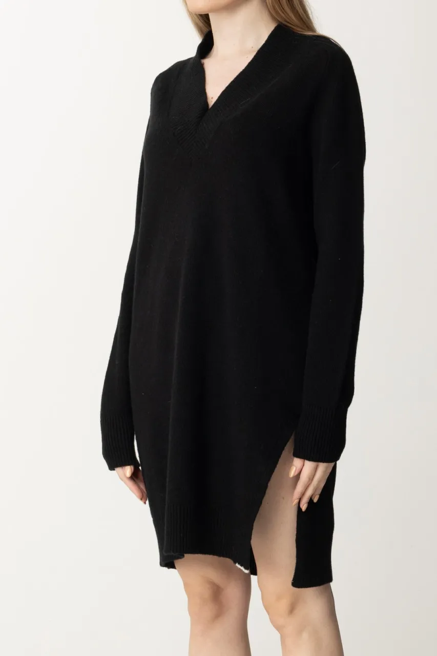 Abito in maglia Thea Nero