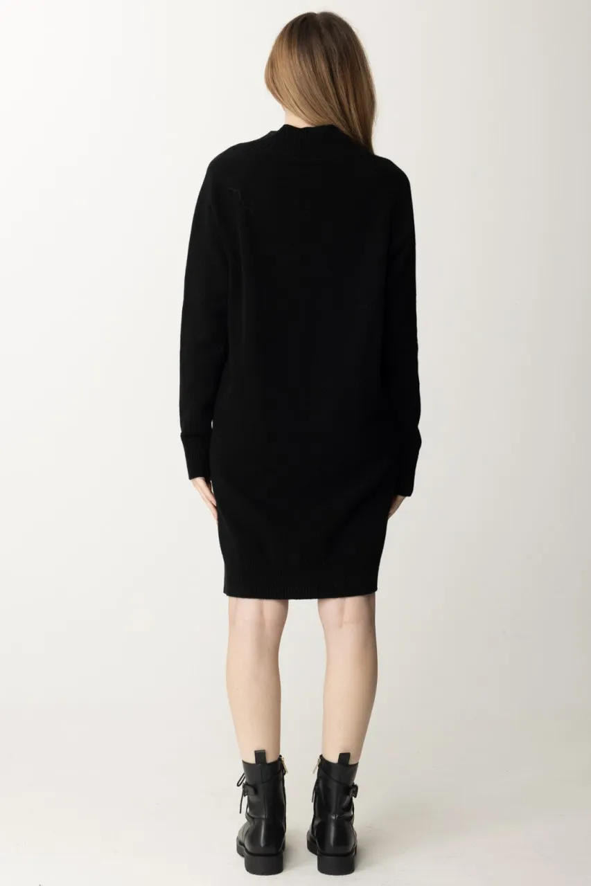 Abito in maglia Thea Nero