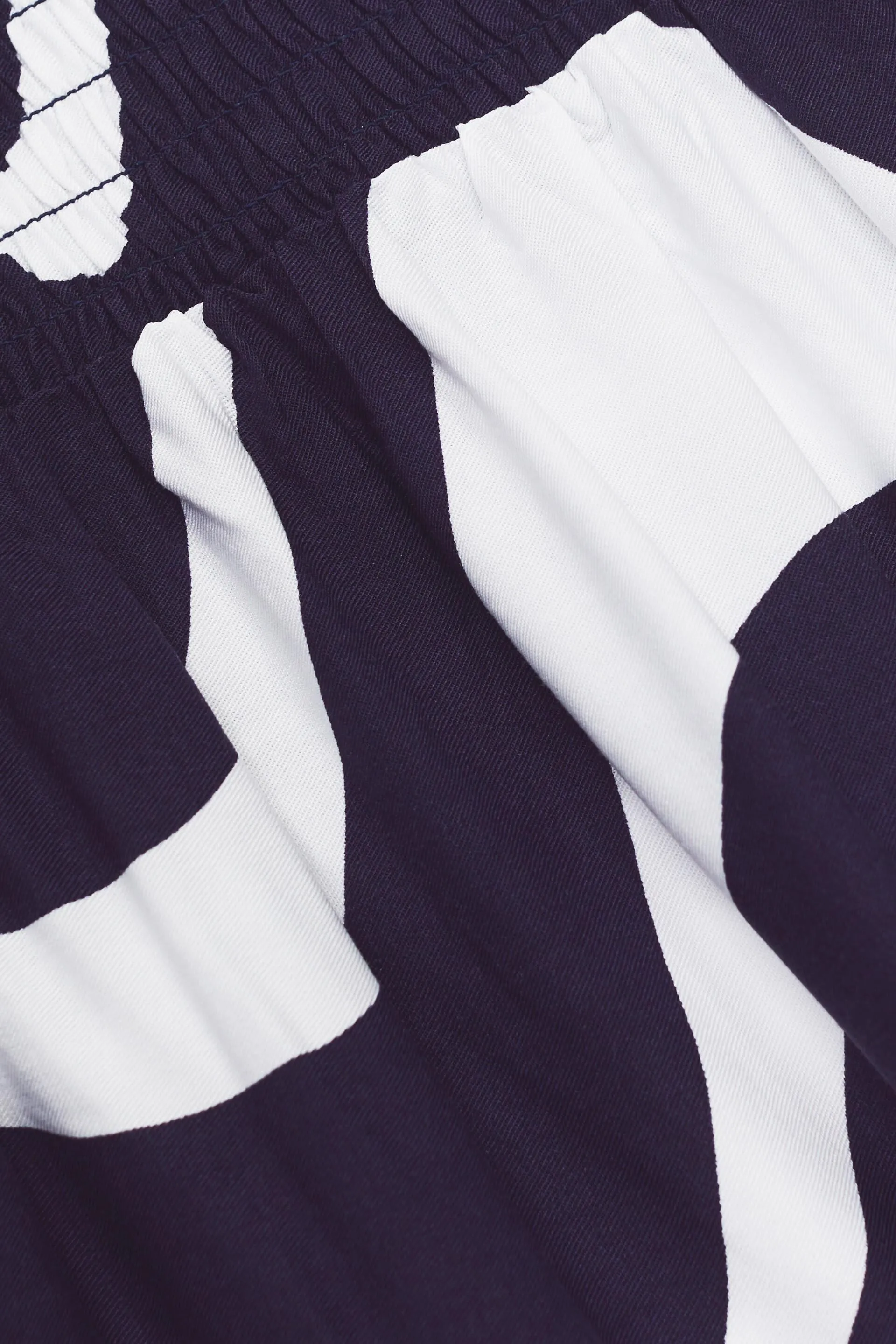 Abito maxi con stampa e allacciatura al collo