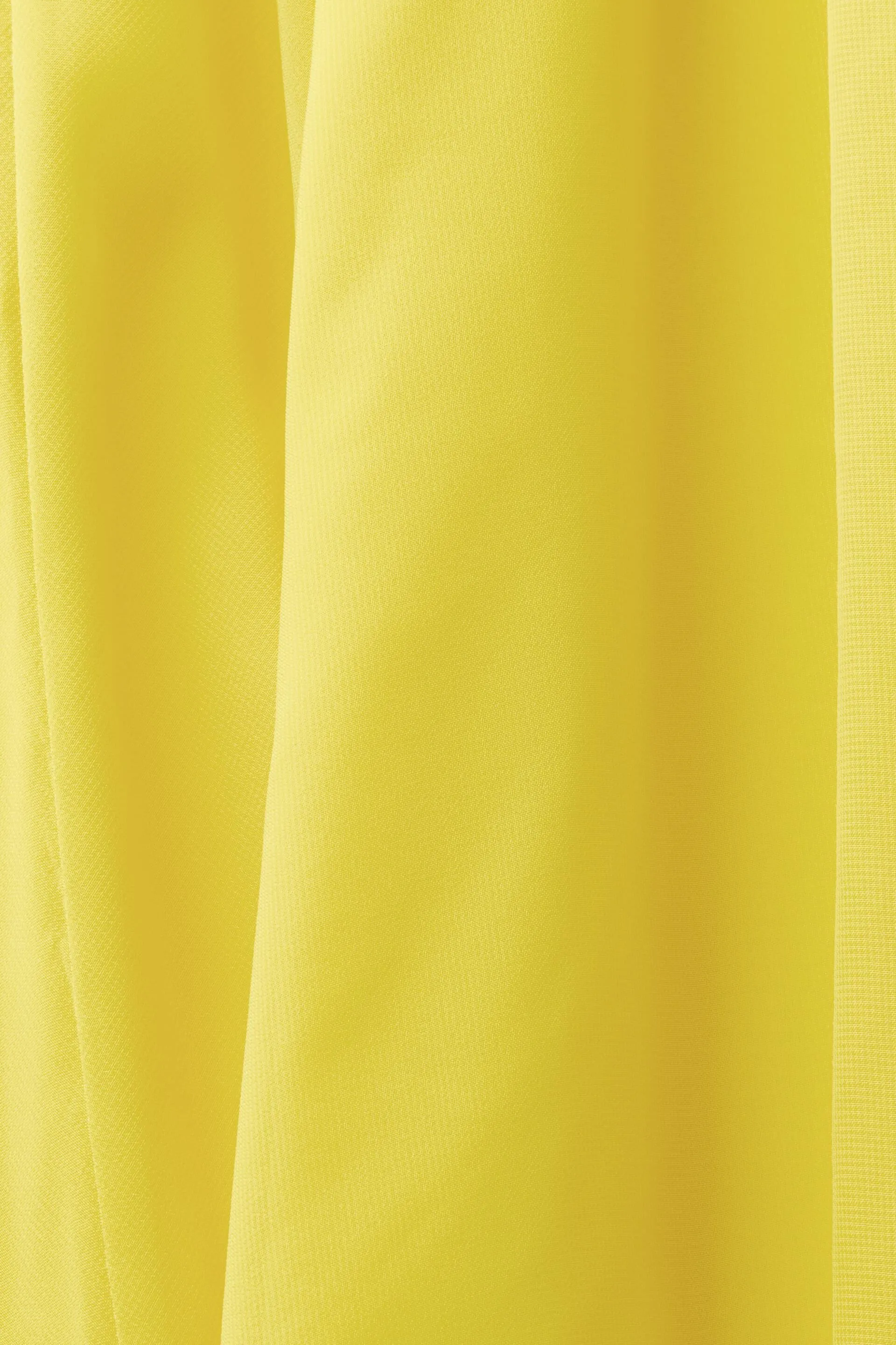 Abito maxi in chiffon con scollo a V