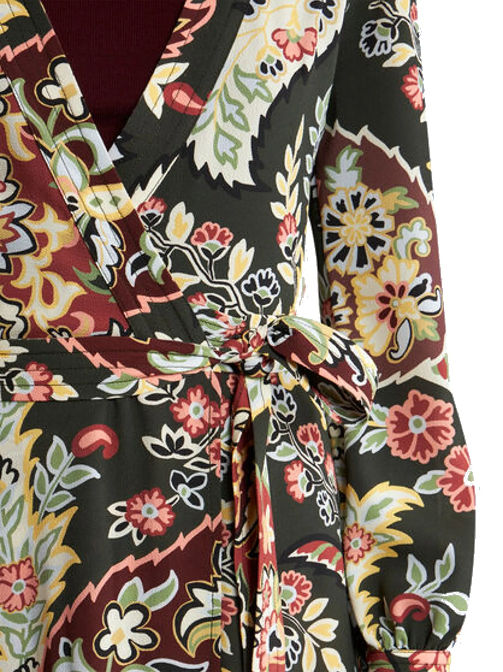 ABITO MIDI INCROCIATO  ETRO  DONNA WRHA015799SASF7X0892