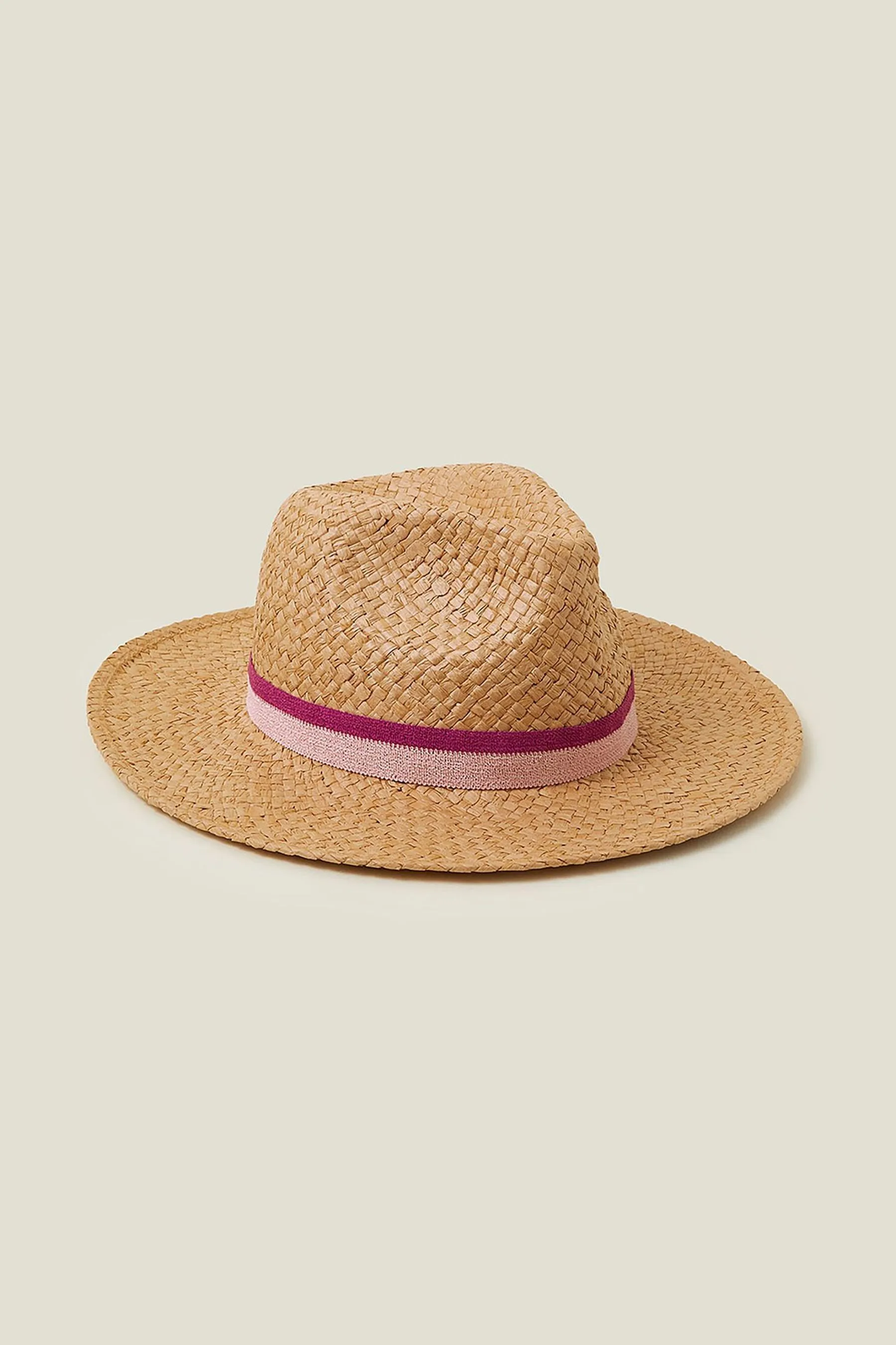 Accessorize - Cappello fedora con fascia a contrasto