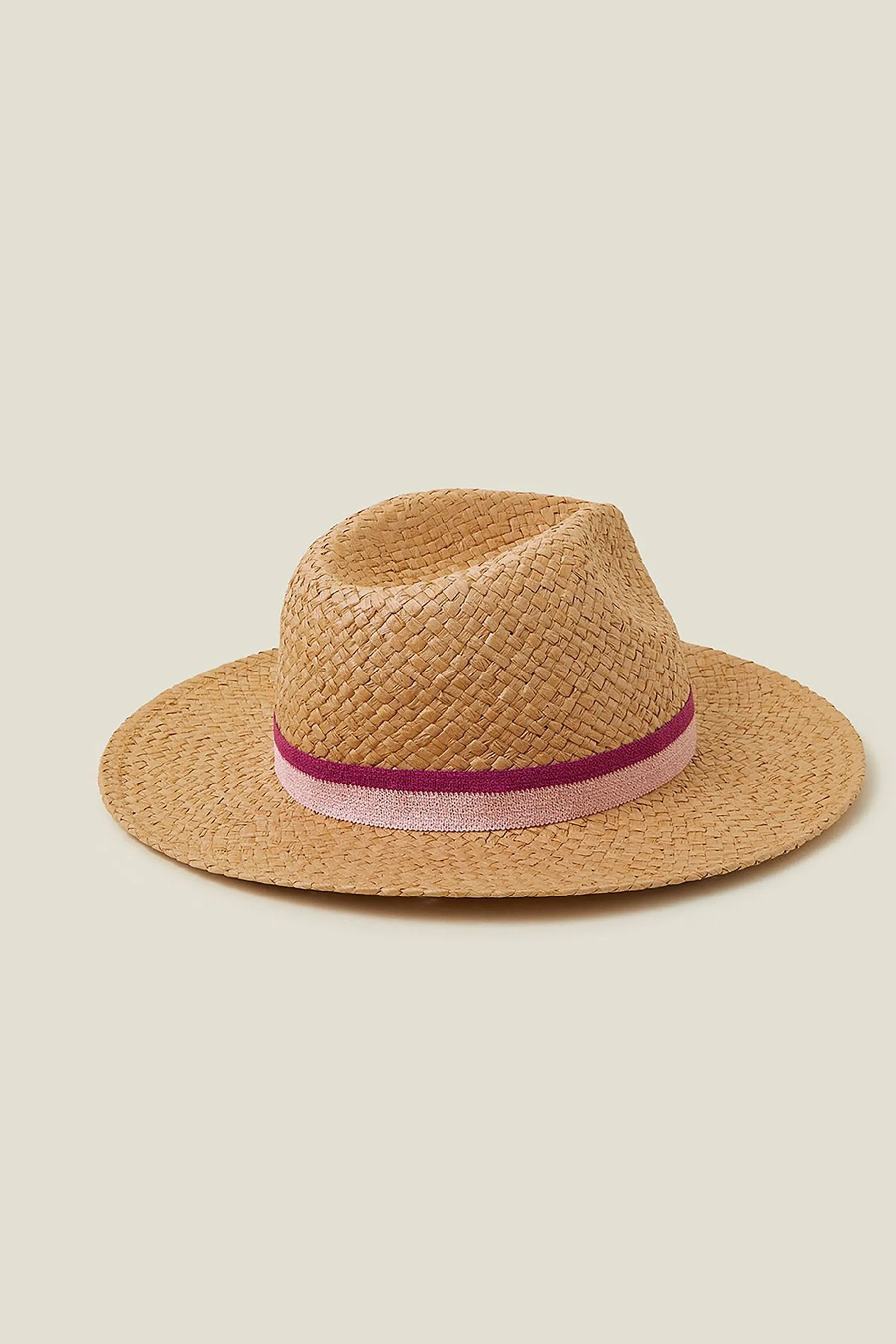 Accessorize - Cappello fedora con fascia a contrasto