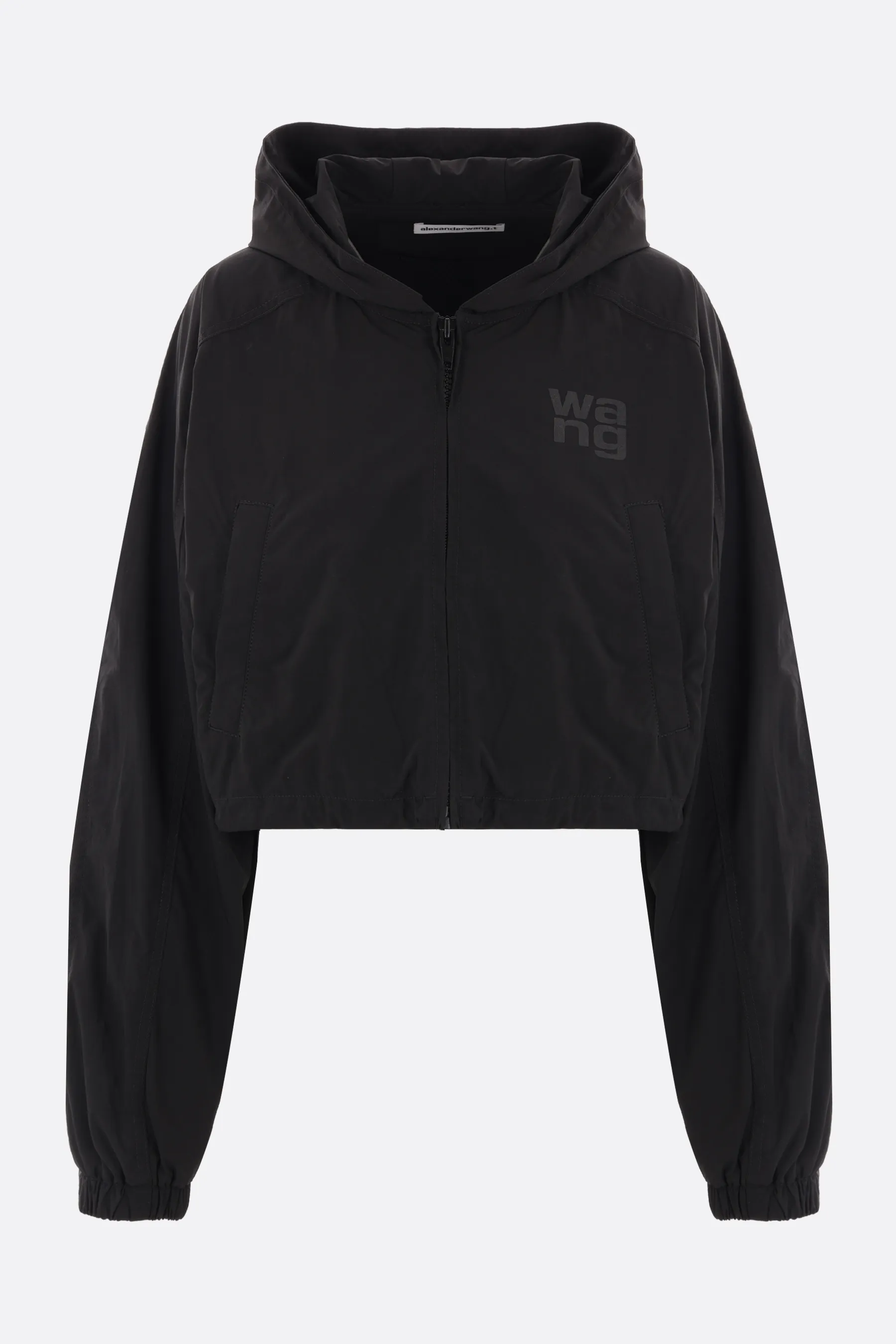  ALEXANDER WANG giacca a vento cropped in nylon 