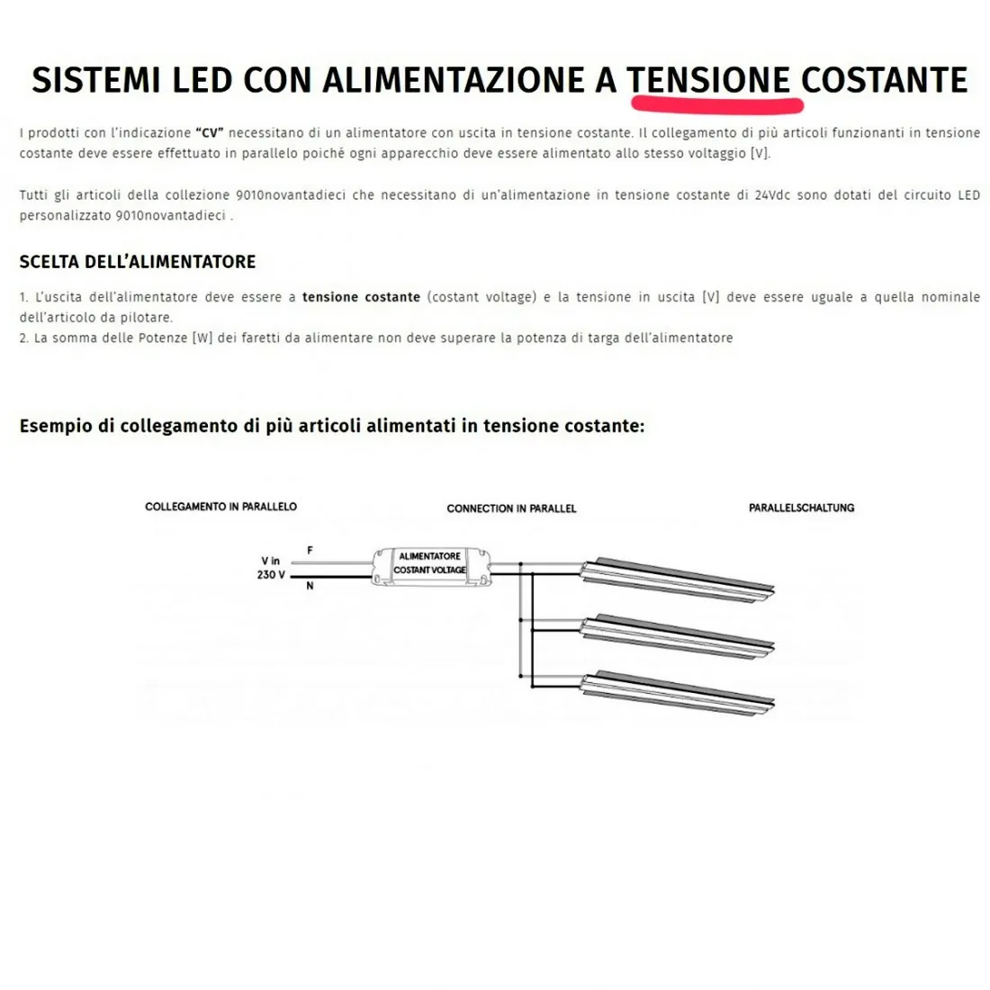Alimentatore Belfiore 9010 026.258 12W 24Vdc 500mA trasformatore driver