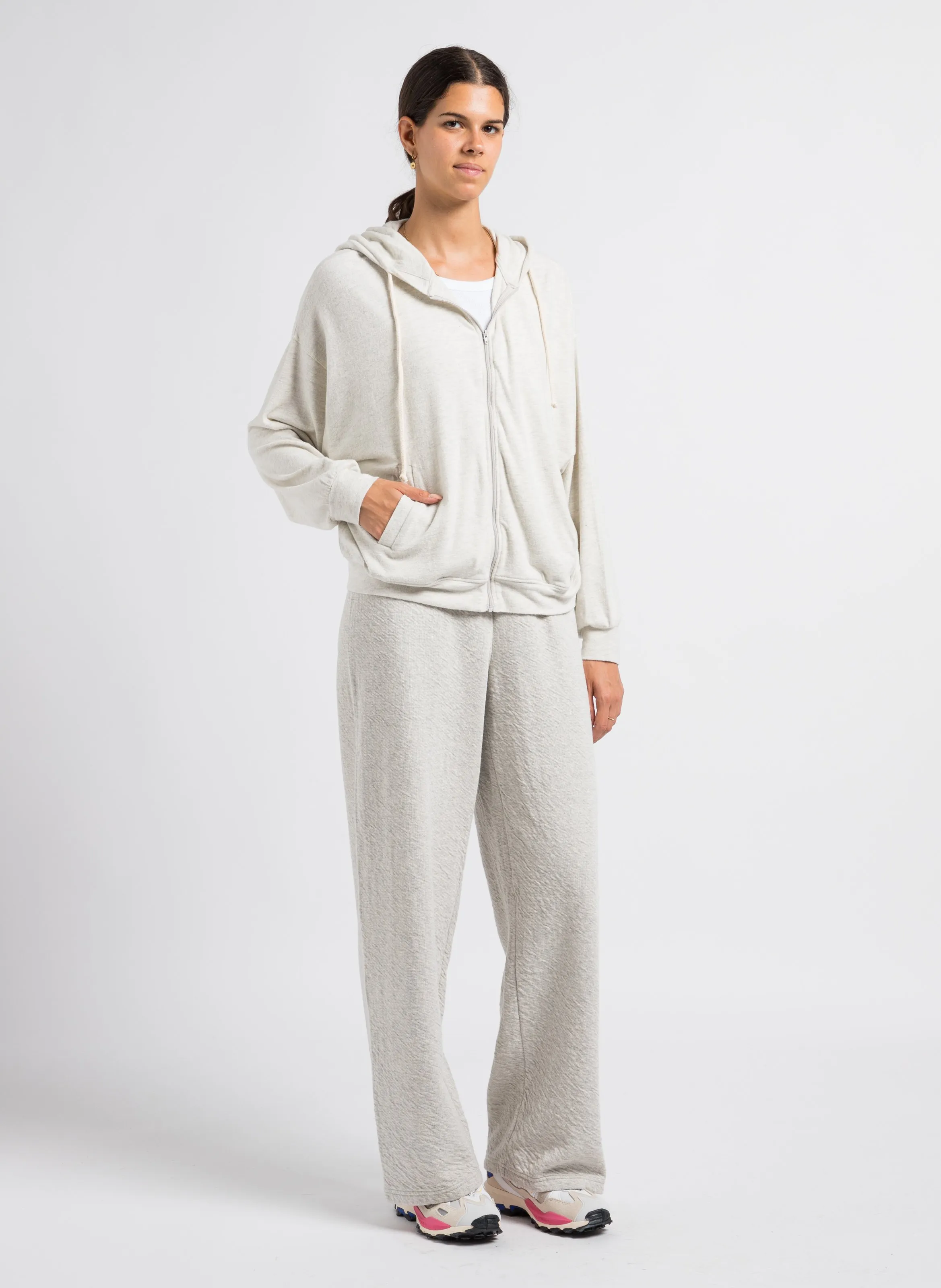  AMERICAN VINTAGE   YPAWOOD - Felpa con cappuccio in misto cotone | Grigio