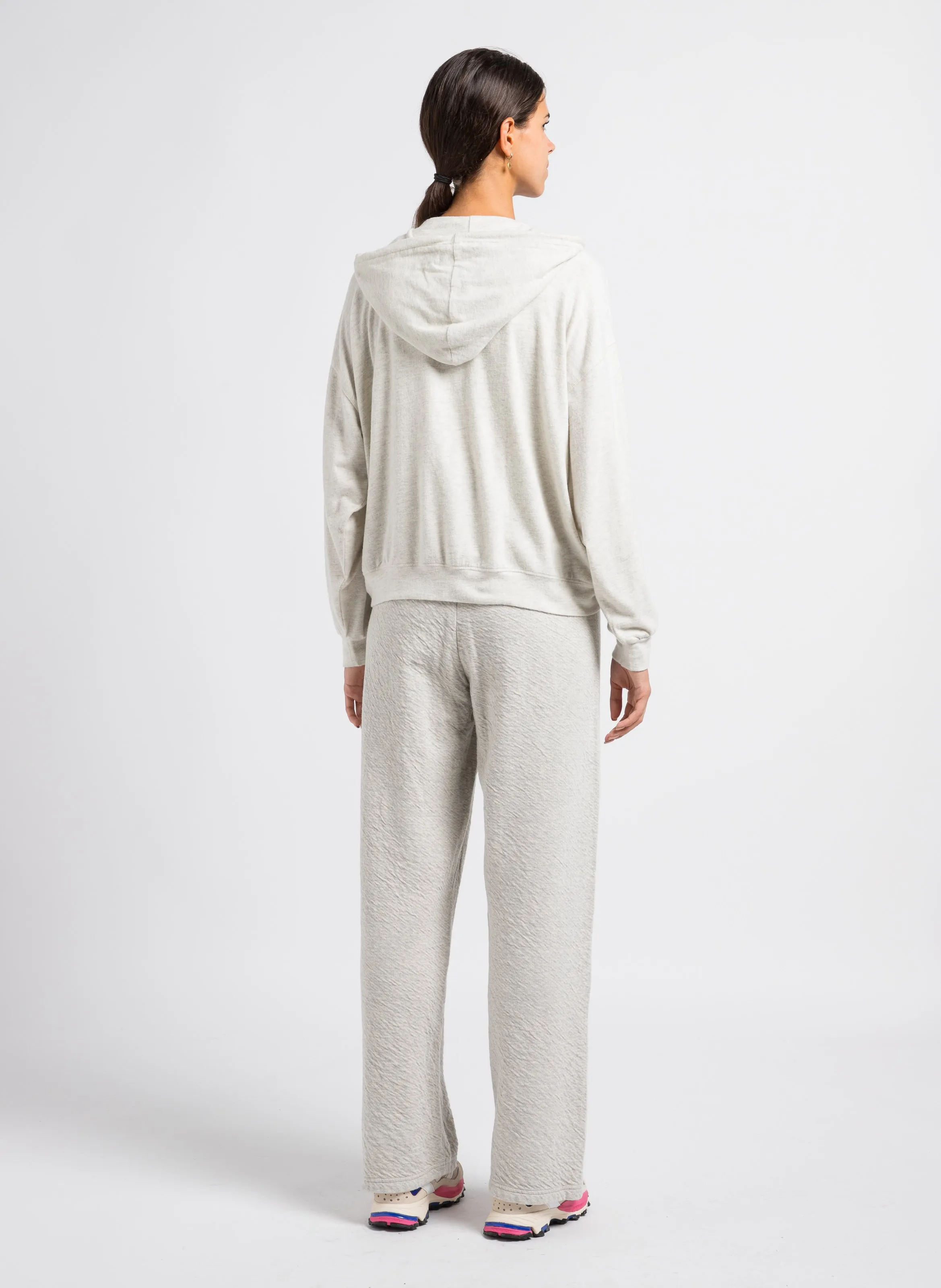  AMERICAN VINTAGE   YPAWOOD - Felpa con cappuccio in misto cotone | Grigio