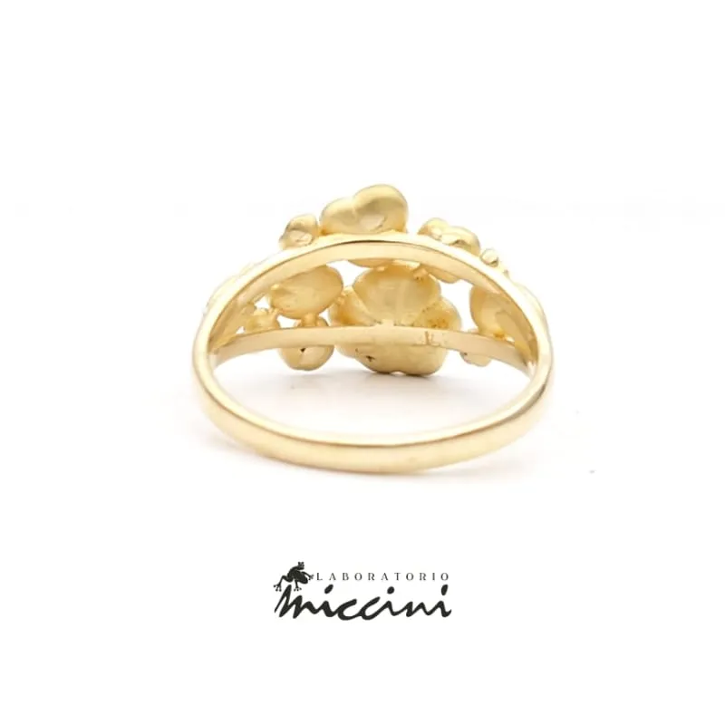 Anello Rose in oro giallo