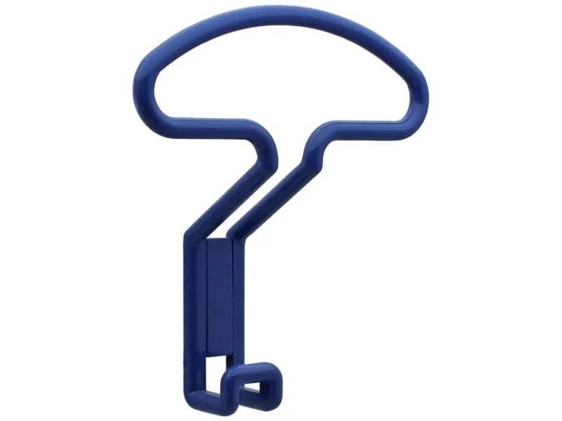 Appendiabito singolo zama 121 mm x 104 mm x 48 mm blu lucido