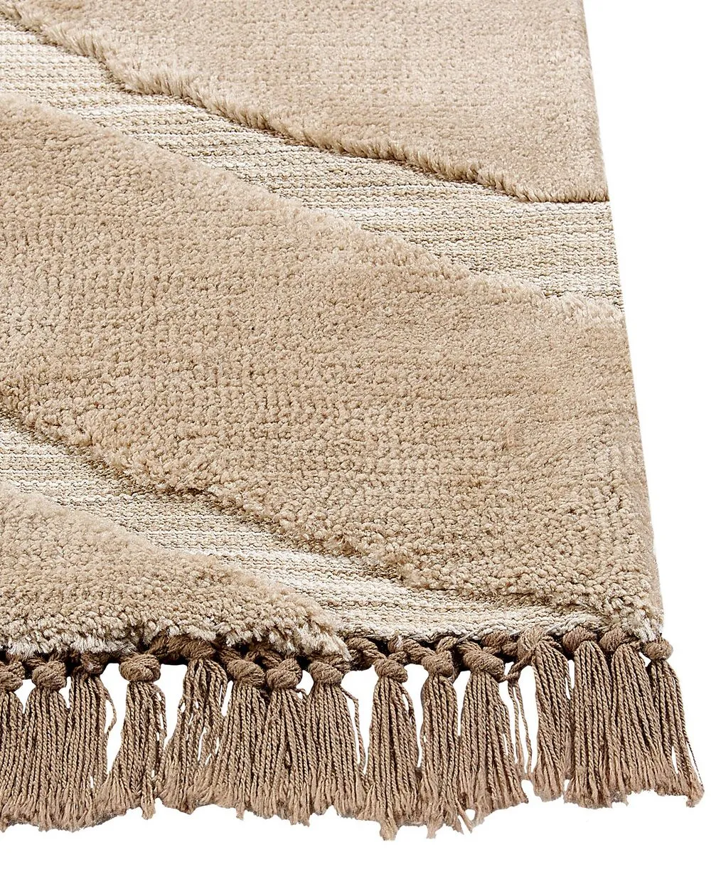 Area Rug 200 x 300 cm Beige SAZOO