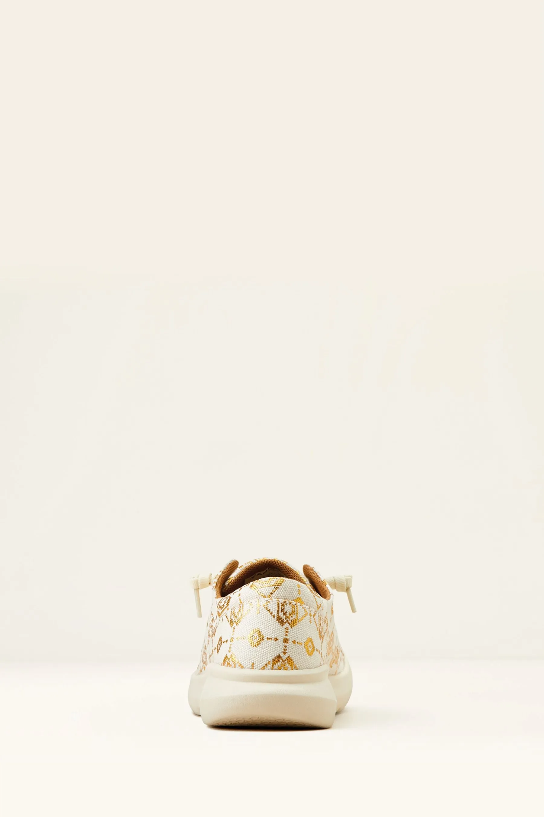 Ariat Hilo - Bianco/Oro casual di tela - Scarpe