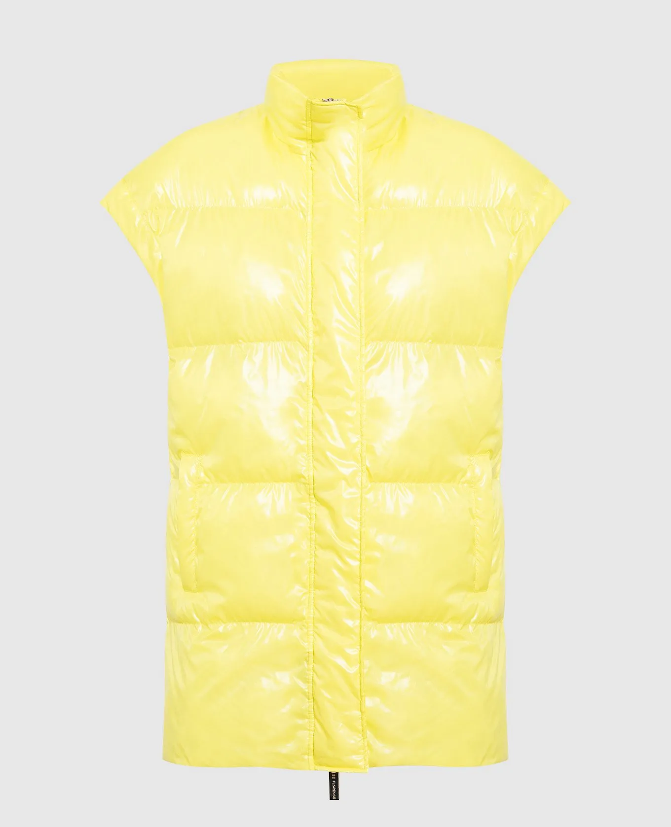 Be Florence Gilet trapuntato giallo PE234