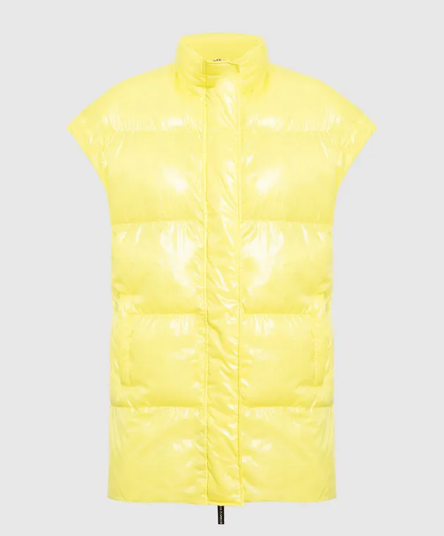 Be Florence Gilet trapuntato giallo PE234