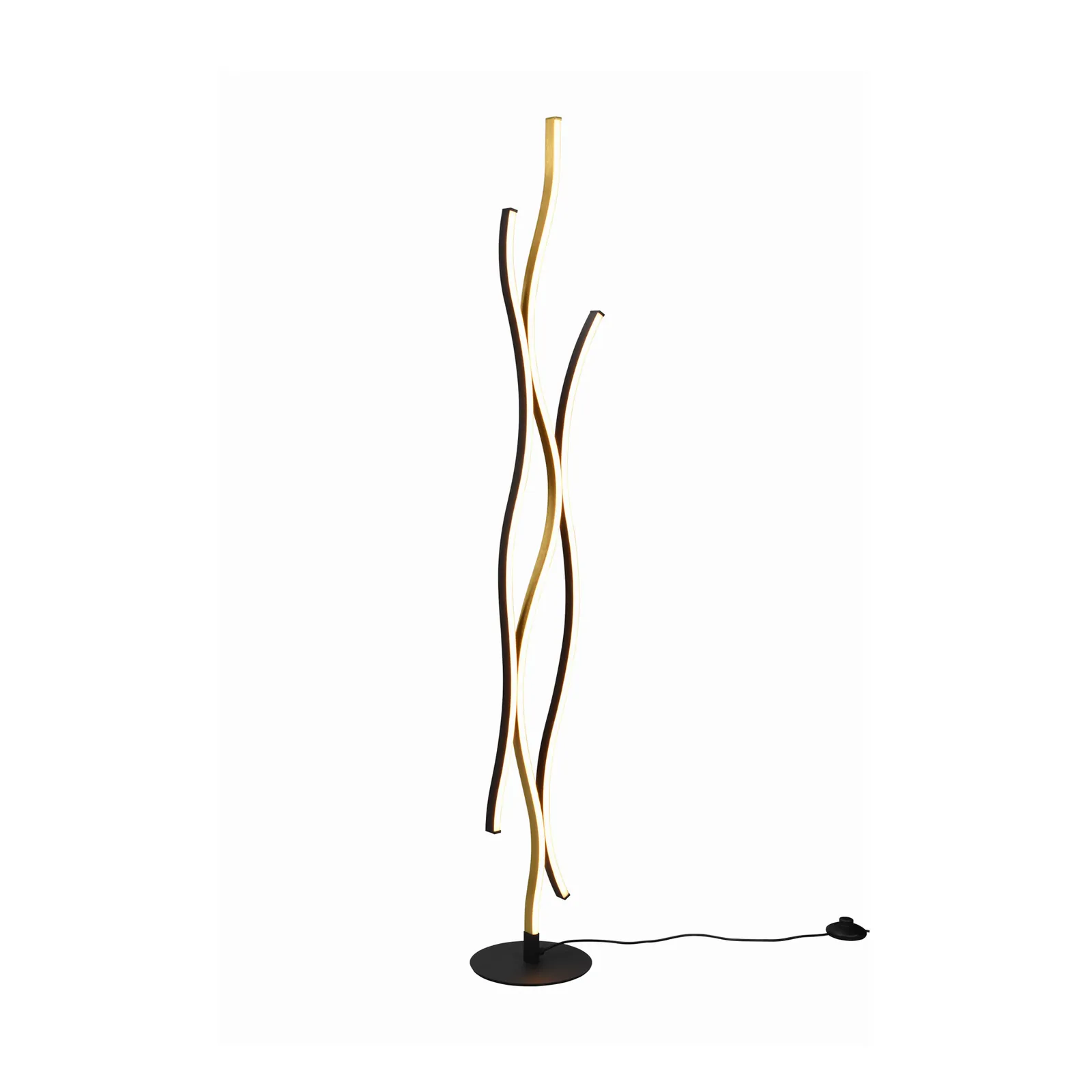 Blaze Piantana LED con dimmer, CCT, ottone