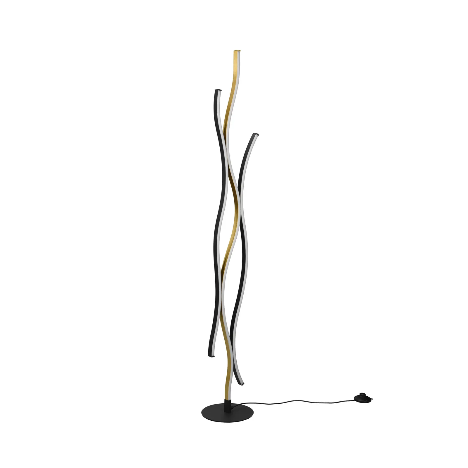 Blaze Piantana LED con dimmer, CCT, ottone
