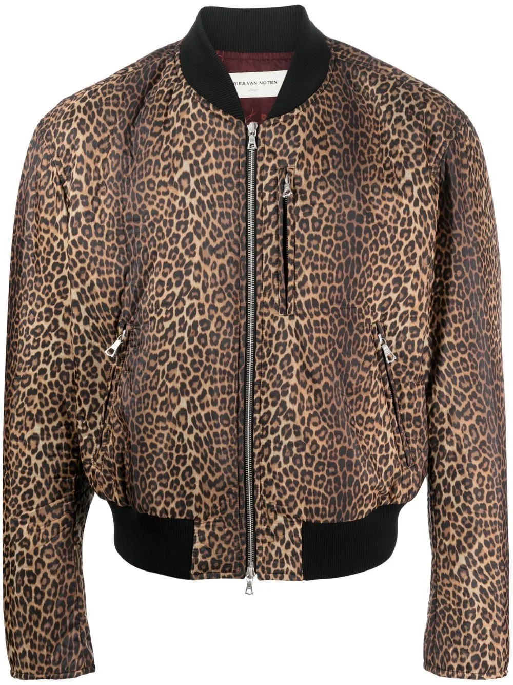 bomber in leopardato