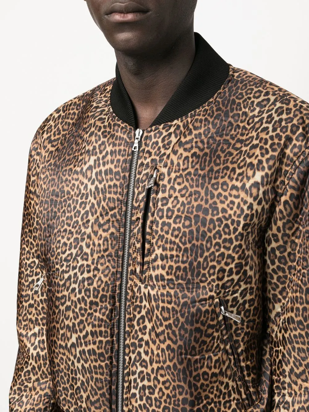 bomber in leopardato