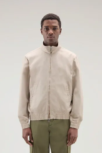Bomber in misto cotone e lino                                                                                Rope