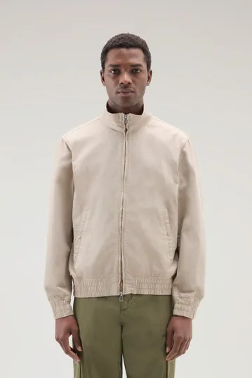Bomber in misto cotone e lino                                                                                Rope