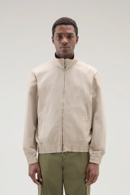 Bomber in misto cotone e lino                                                                                Rope