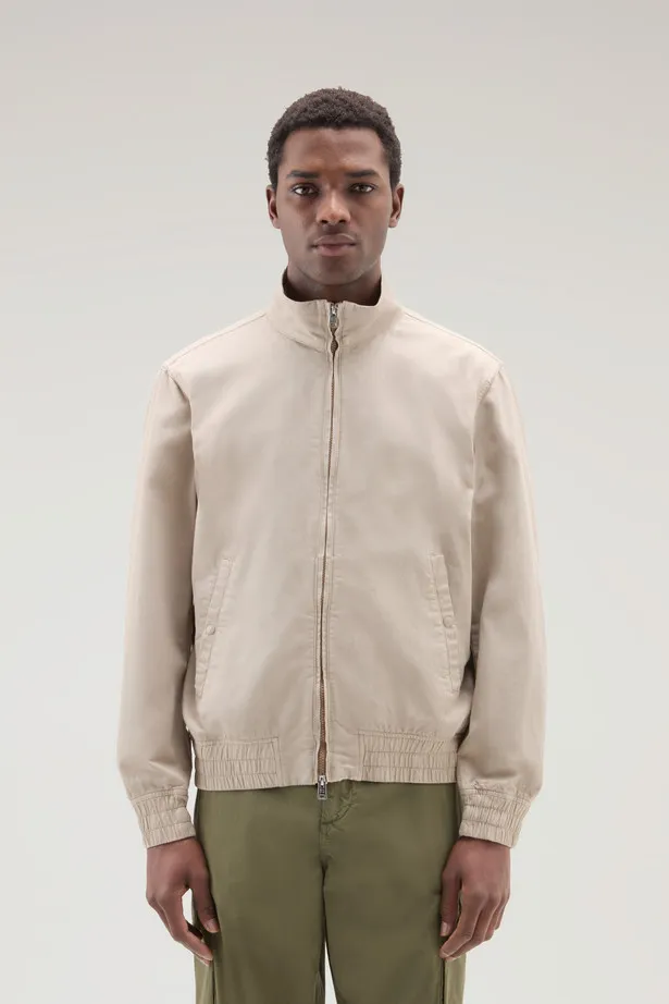 Bomber in misto cotone e lino                                                                                Rope