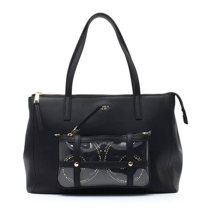 BORSA CON BUSTINA ESTRAIBILE MACARONS