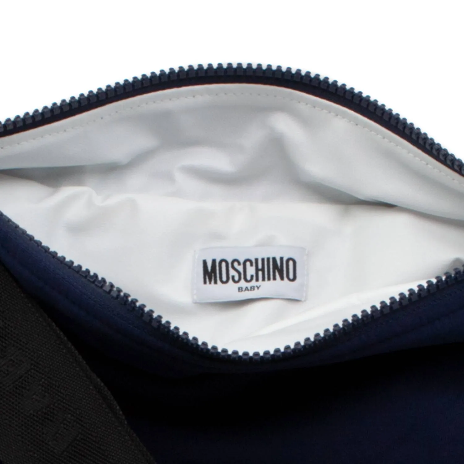 Borsa Mamma Con Logo Blu