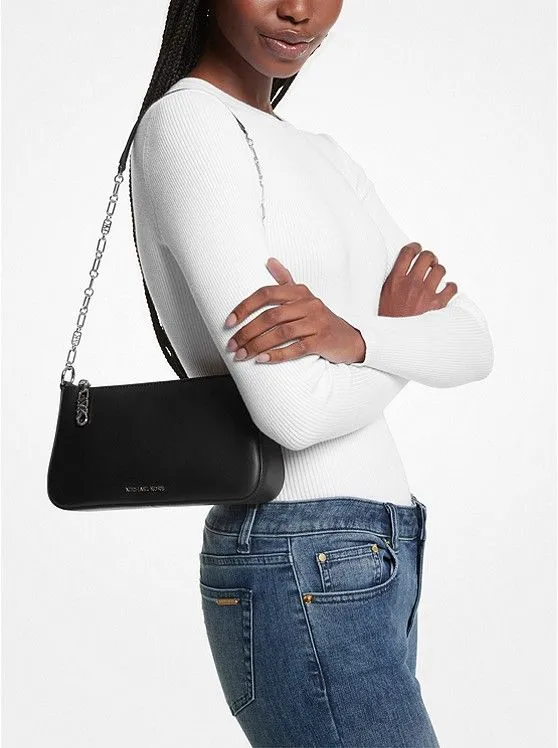 BORSA NERA "EMPIRE" IN PELLE
