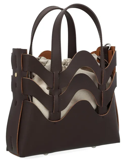 Borsa Zanellato Dune in pelle marrone