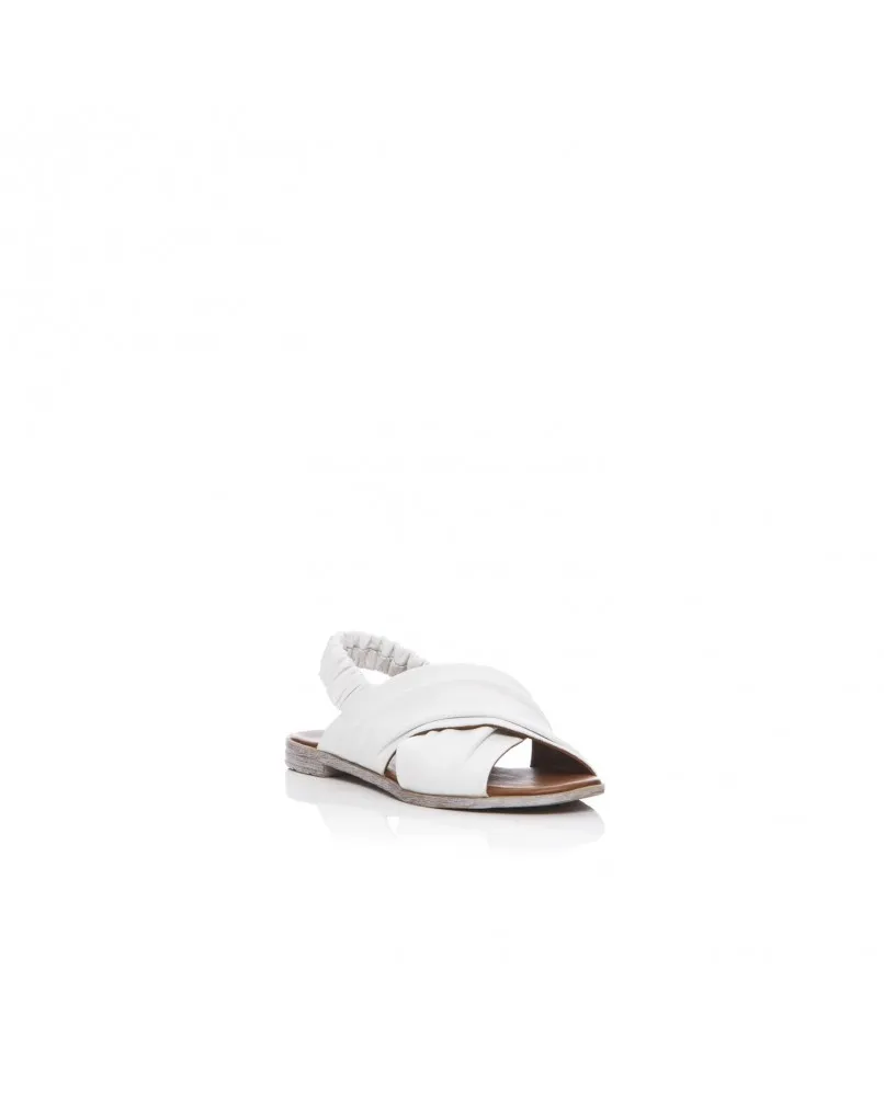 BUENO WU3005 sandali bassi pelle donna bianco