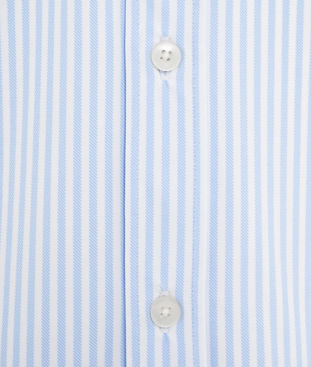 Camicia a righe a contrasto azzurro azzurro