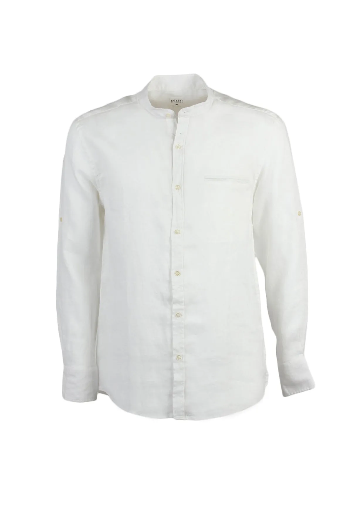Camicia coreana 100% lino