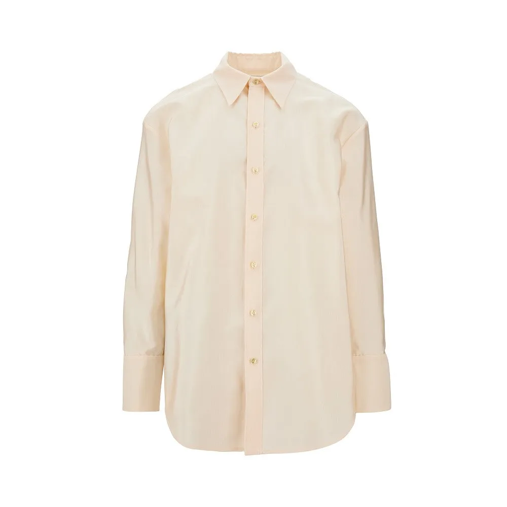 Camicia oversize in faille