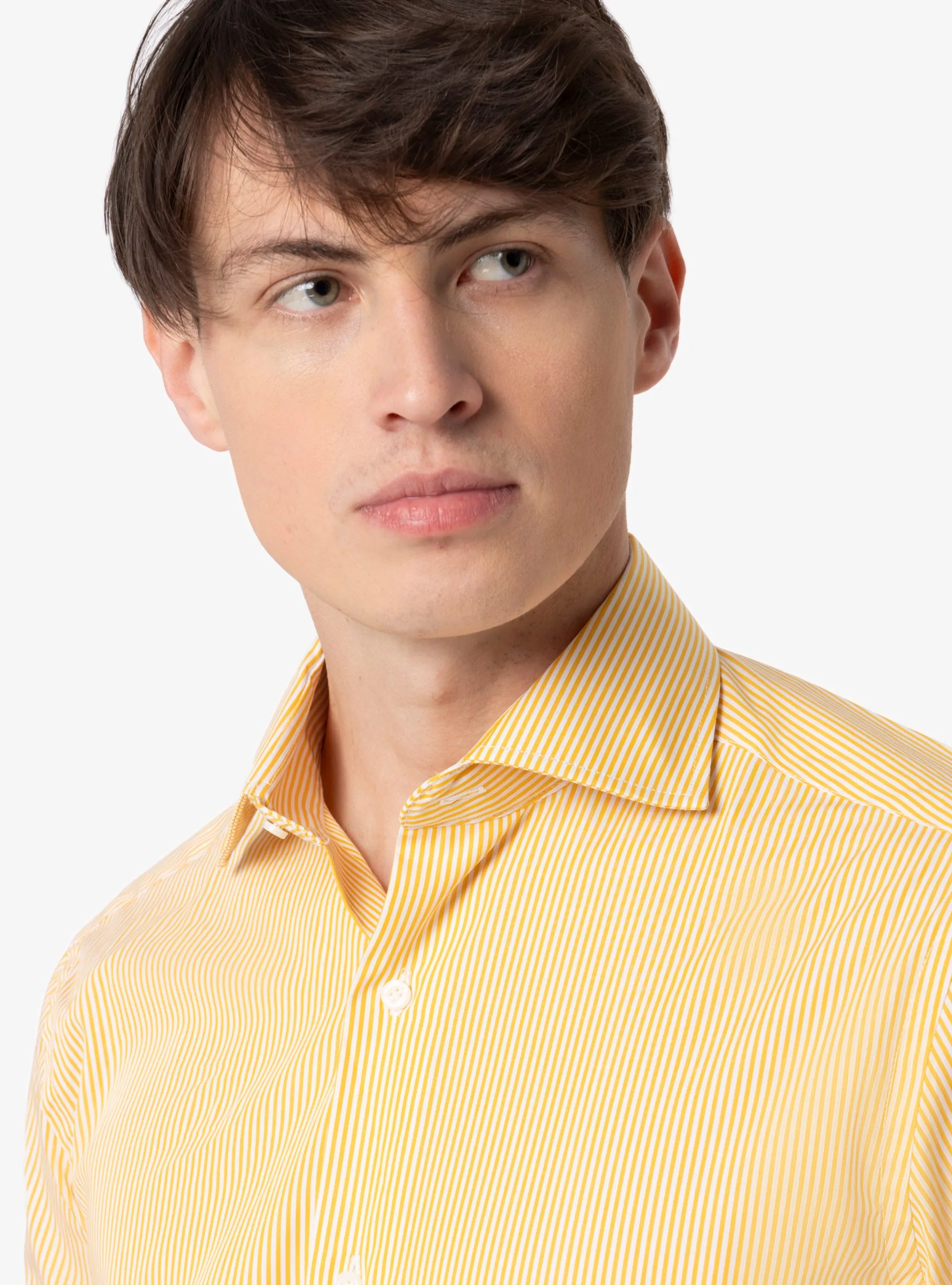 Camicia Regular collo francese in cotone - Pura Eleganza