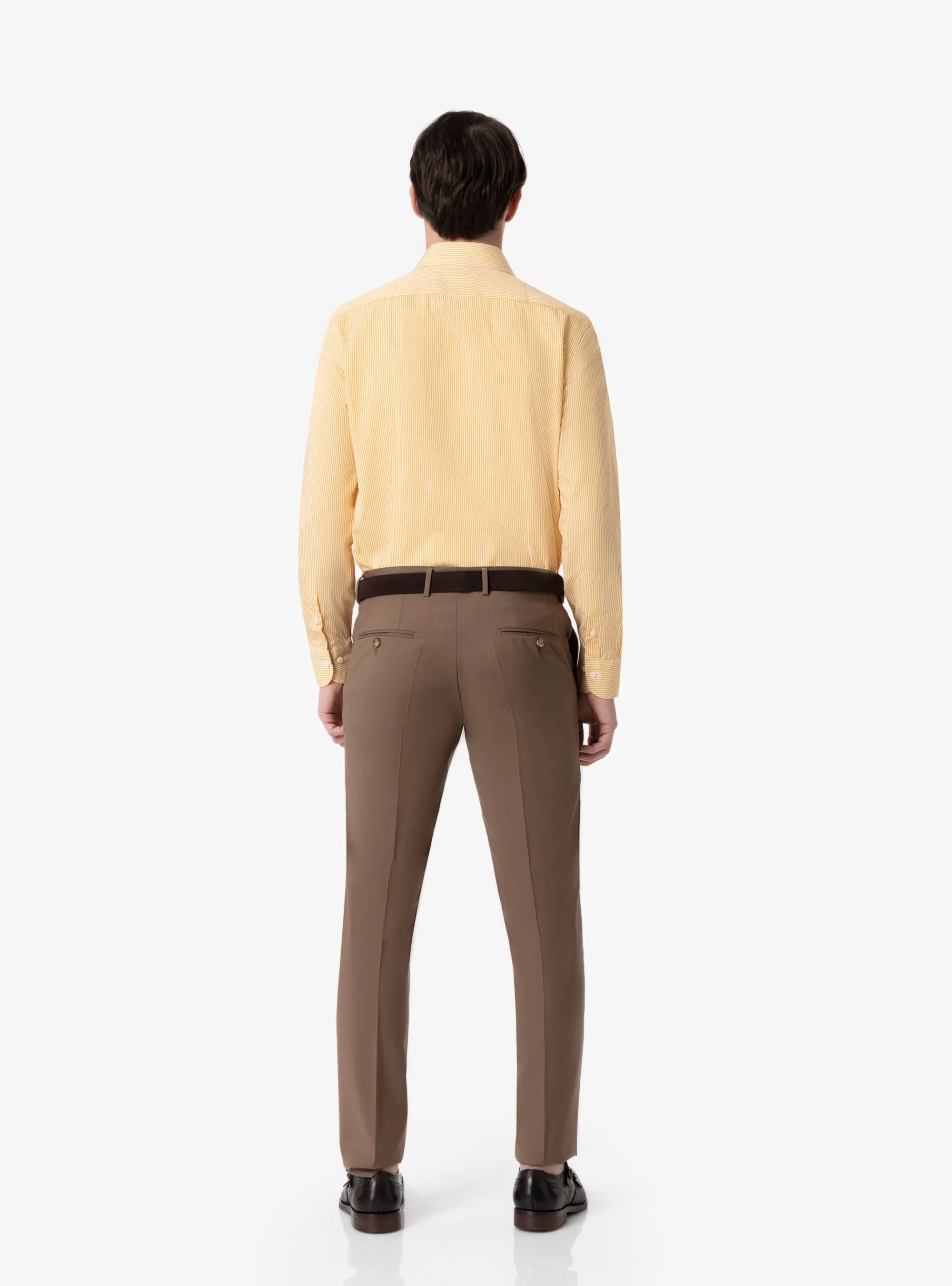 Camicia Regular collo francese in cotone - Pura Eleganza