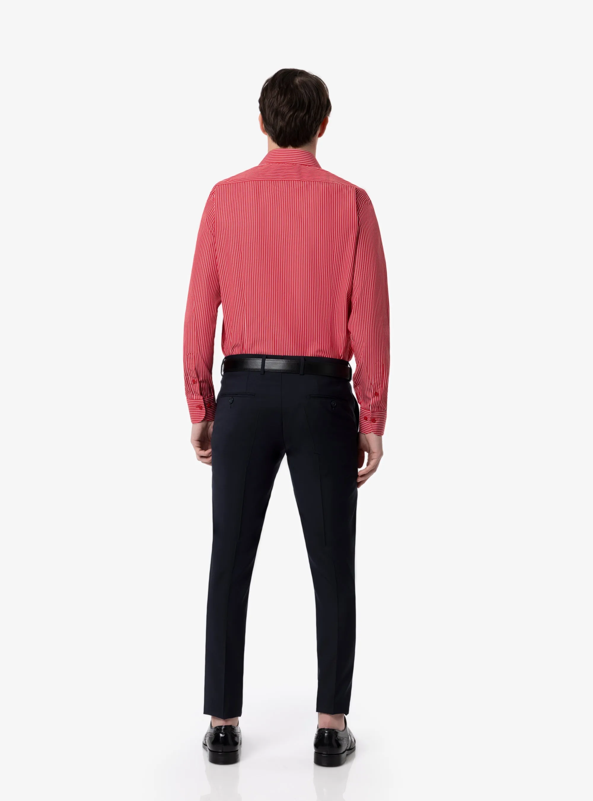 Camicia Regular collo francese in cotone - Pura Eleganza
