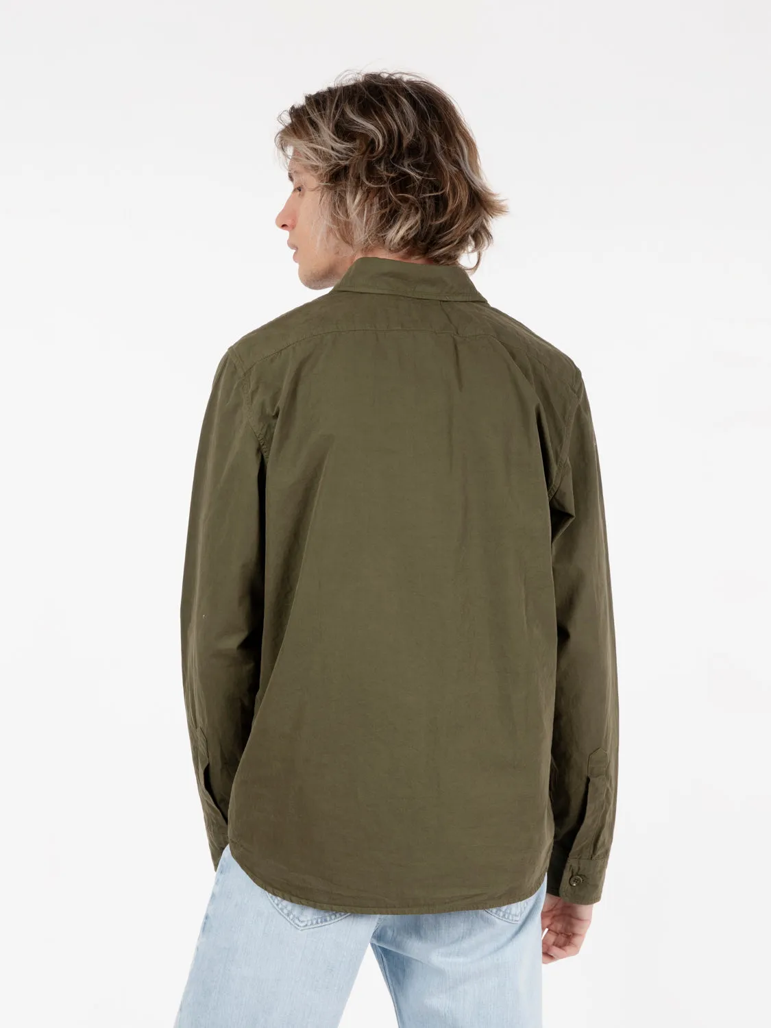 Camicia utility verde militare