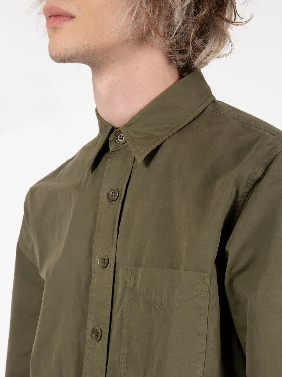 Camicia utility verde militare