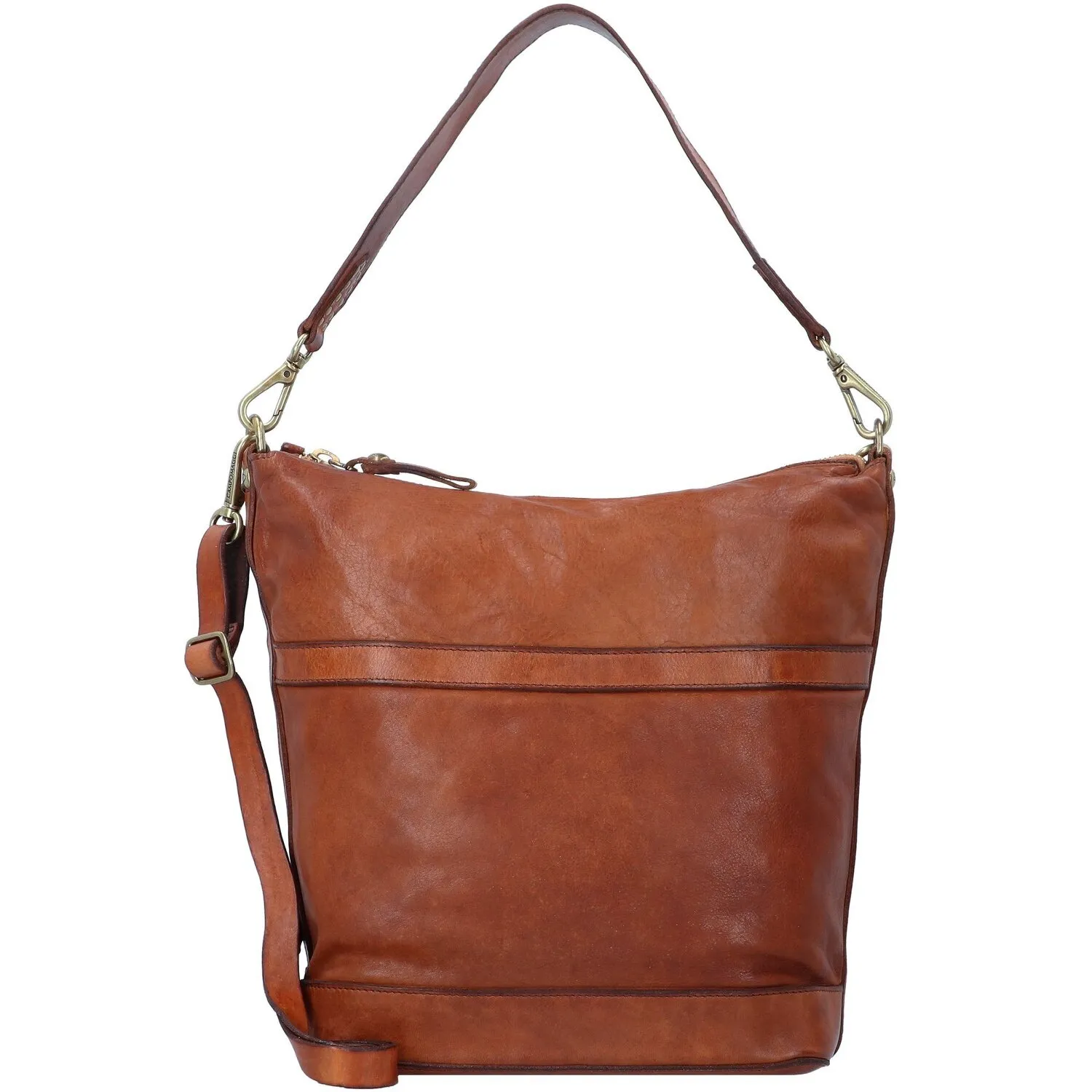 Campomaggi Borsa a tracolla in pelle 26 cm
