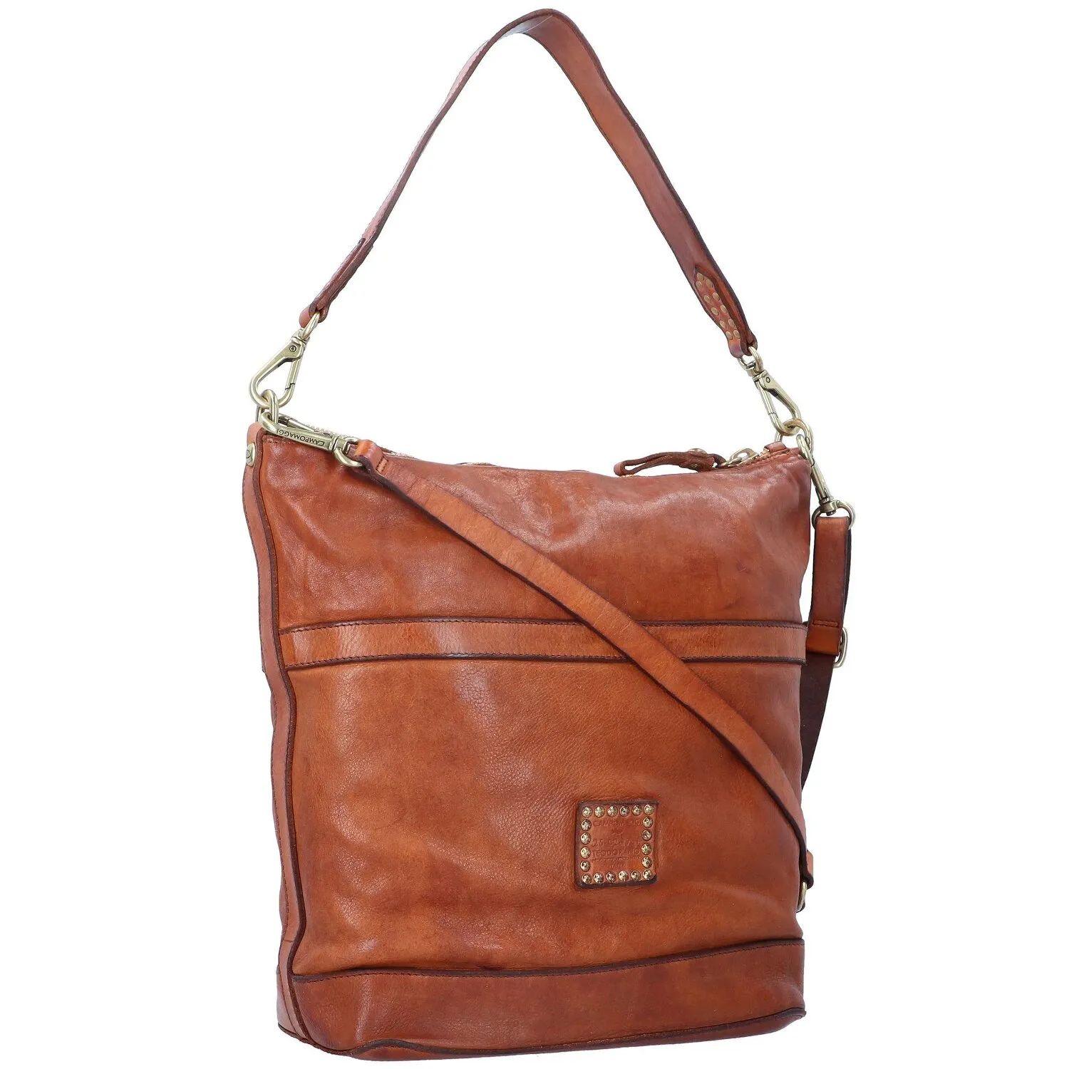 Campomaggi Borsa a tracolla in pelle 26 cm