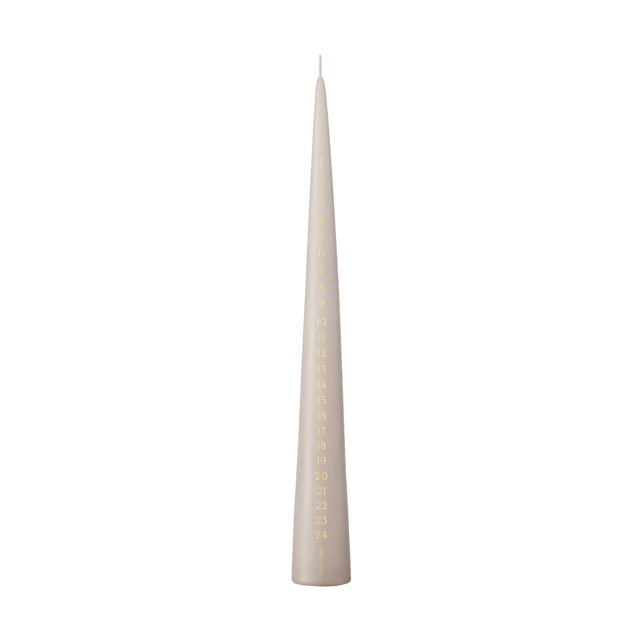 Candela dell'Avvento ester & erik 37 cm.jo{font-size:18px}22 linen grey