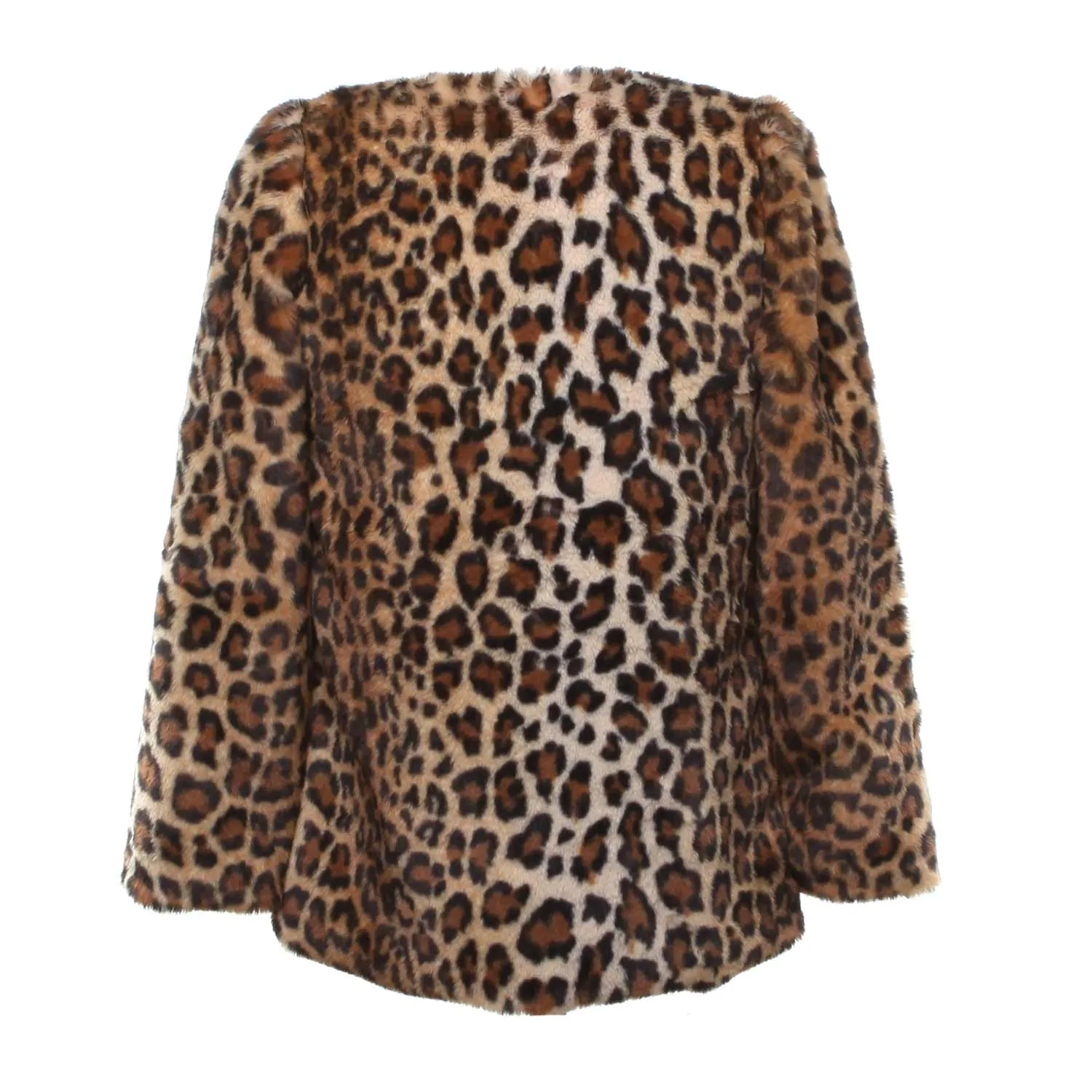 Cappotto Animalier Leopardato Bambina E Teen